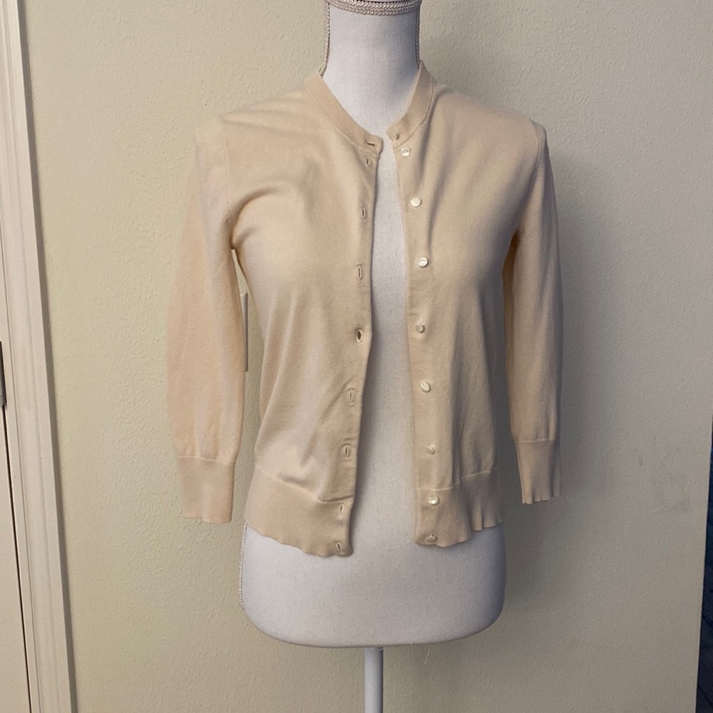 J crew cardigan sweater